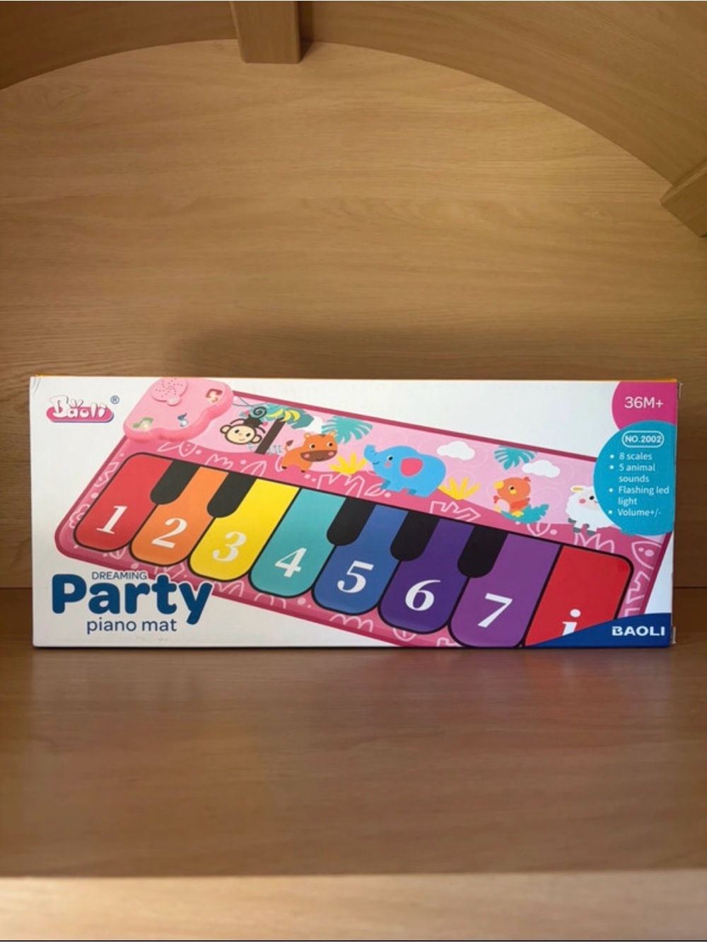 ✨$12✨NEW Dreaming Party Piano Mat with Animal Noises | Pink